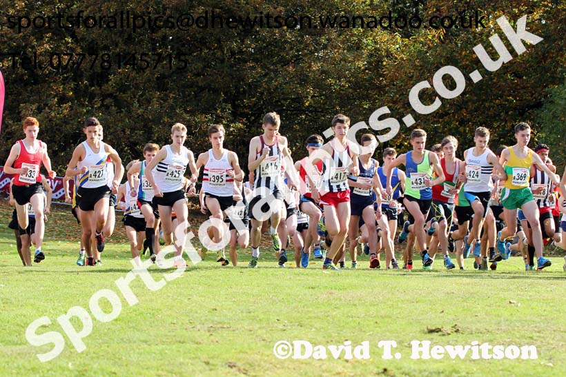 Junior mens National Cross Country Relays. Photo: David T. Hewitson/Sports for All Pics